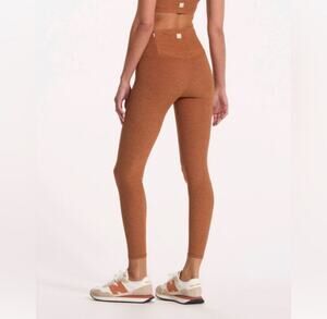 Womens Vuori Clean Elevation Legging Tan Size S EUC!